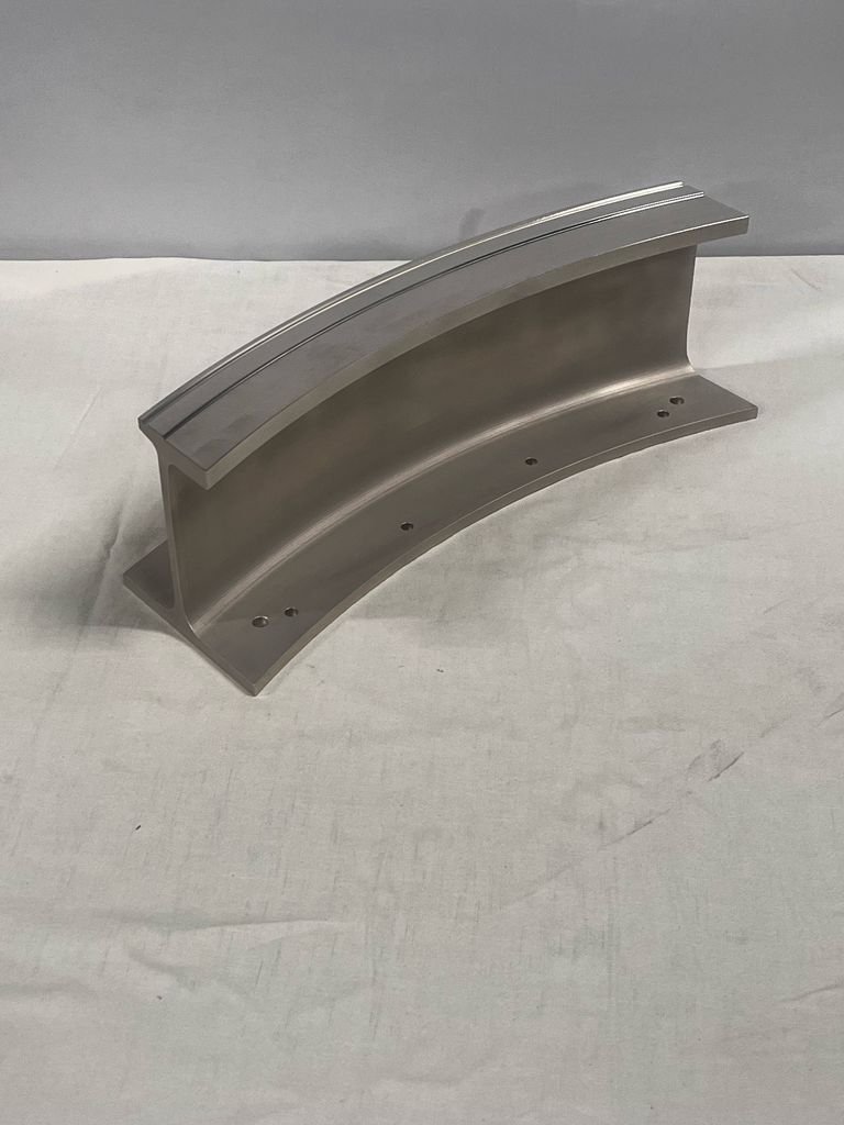 Photo: AA7075 beam machined from solid